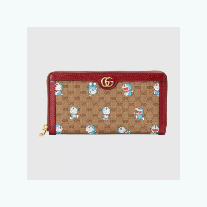 DORAEMON X GUCCI ジップアラウンドウォレット