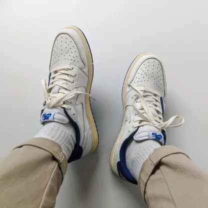 💥🔥2025年【日本限定・先行発売】【新商品発売】❤️A Second fragment x Travis Scott x Air Jordan 1 Low OG Rumored 【本物保証】【代金引換】