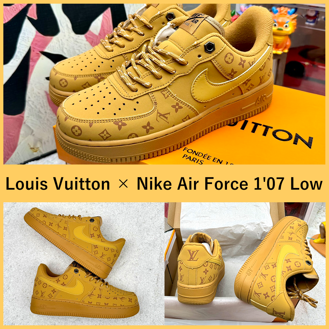 Louis Vuitton × Nike Air Force 1'07 Low AF1 ルイ・ヴィトン × ナイキ エアフォース 1'07 ロー AF1