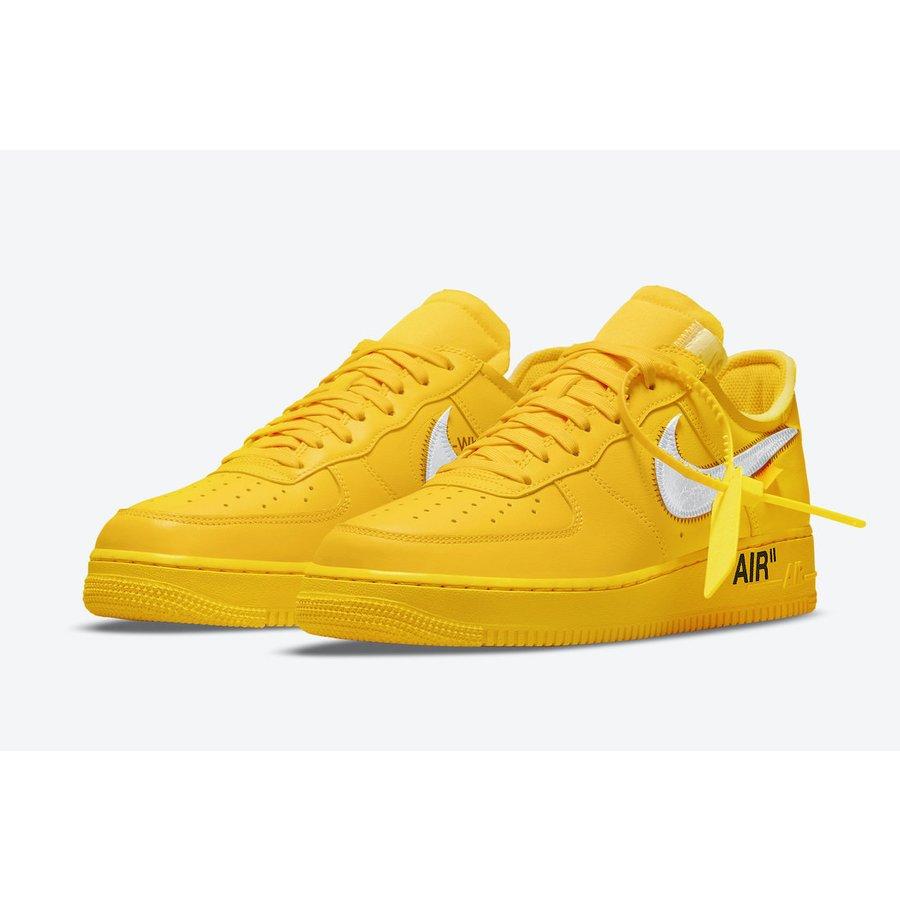【送料無料】【正規品】オフホワイト×ナイキ エアフォース1 ゴールド Nike Air Force1 Low OFF-WHITE University Gold DD1876-700 【代金引換】