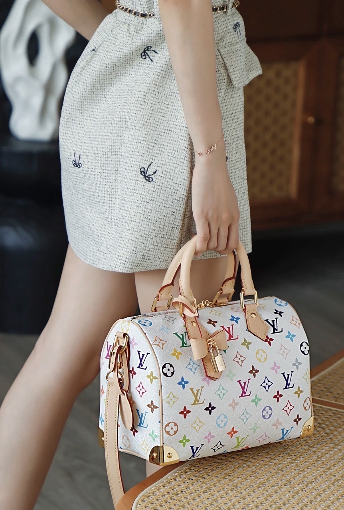 【人気コラボ♪】Louis Vuitton★スピーディ・バンドリエール 25