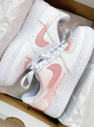 Nike Air Force 1 Low The Name of the Rose Silk Satin Custom