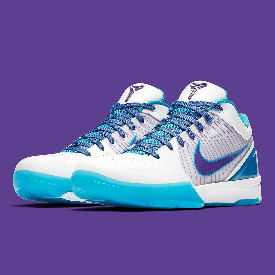 Kobe 4 Protro Draft Day Hornets バッシュ WHITE/VARSITY PURPLE-ORION BLUE