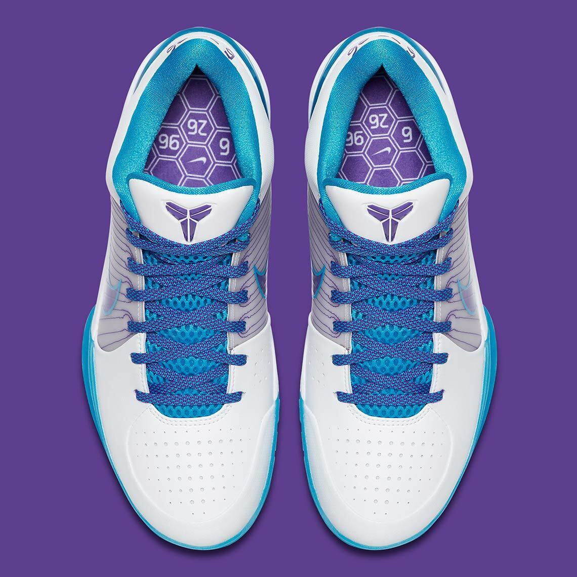 Kobe 4 Protro Draft Day Hornets バッシュ WHITE/VARSITY PURPLE-ORION BLUE