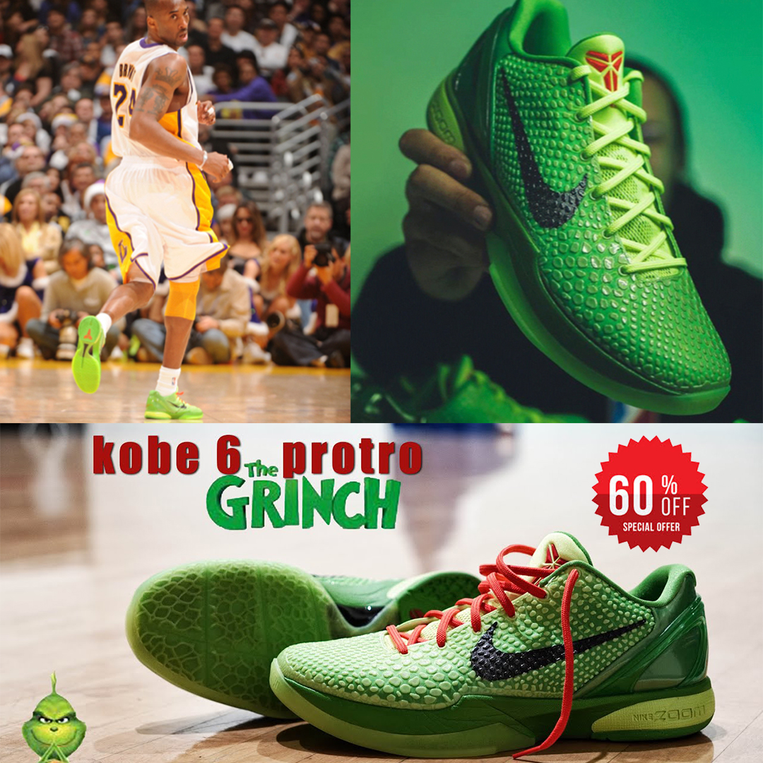 Nike Kobe 6 Protro “Grinch”