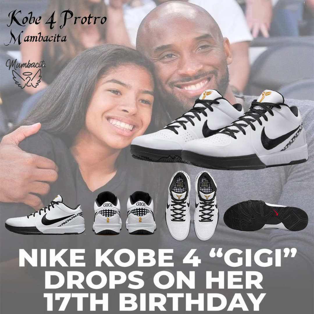 5/24発売！愛娘に捧げるトリビュートモデルが登場！Nike Kobe 4 Protro "Mambacita"