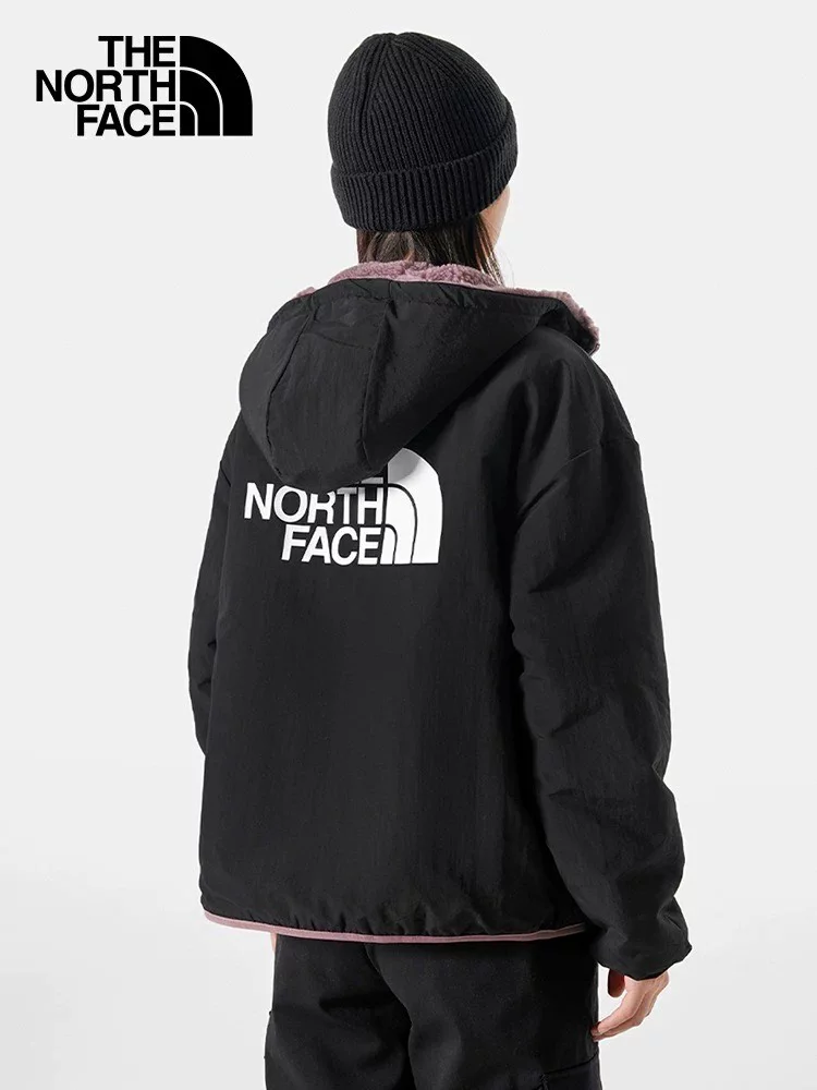 [ THE NORTH FACE ] レディース リバーシブルウォームフードジャケット レンコンパープル/ブラックインナー