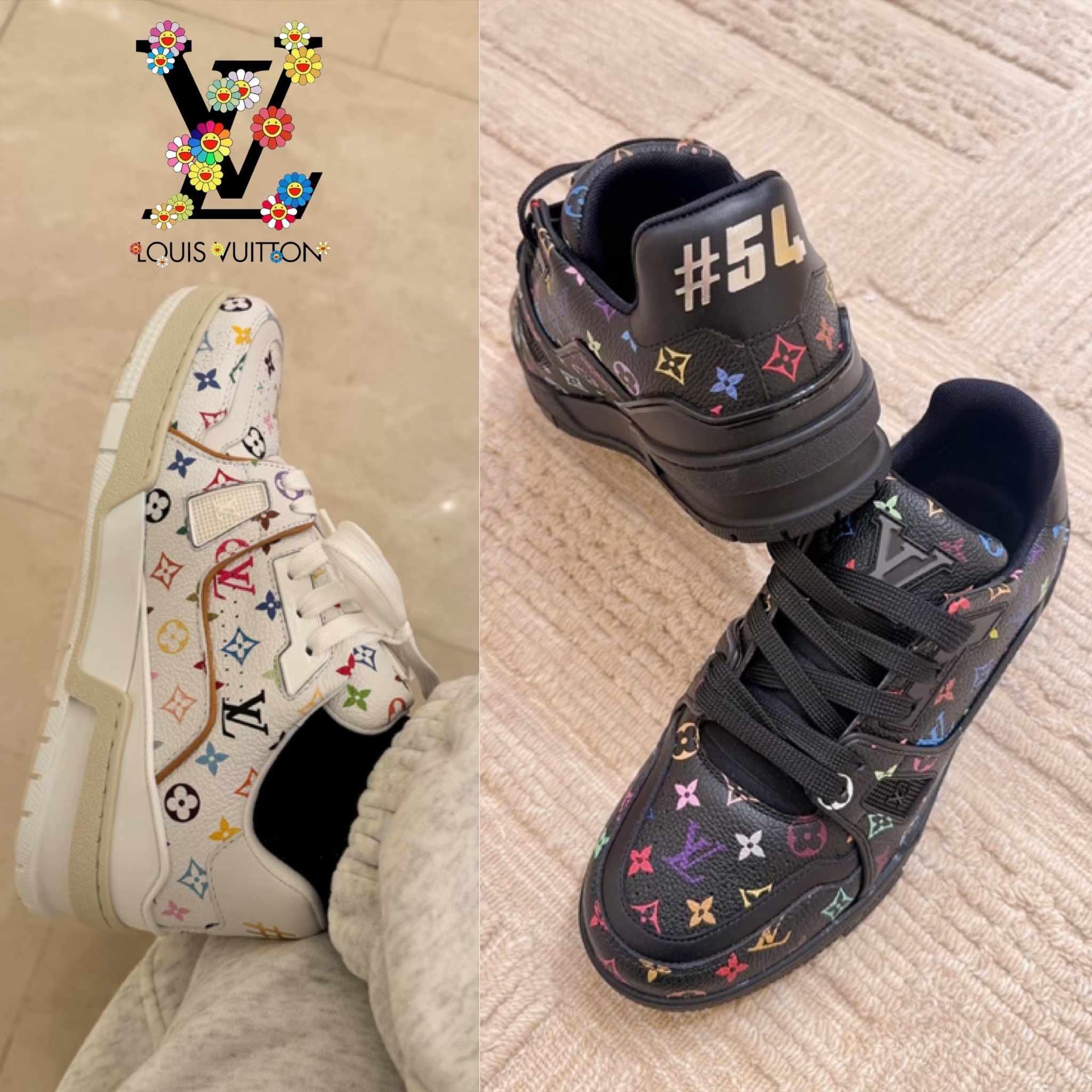 【即完売の予感！！】ルイヴィトン×村上隆 コラボ スニーカー