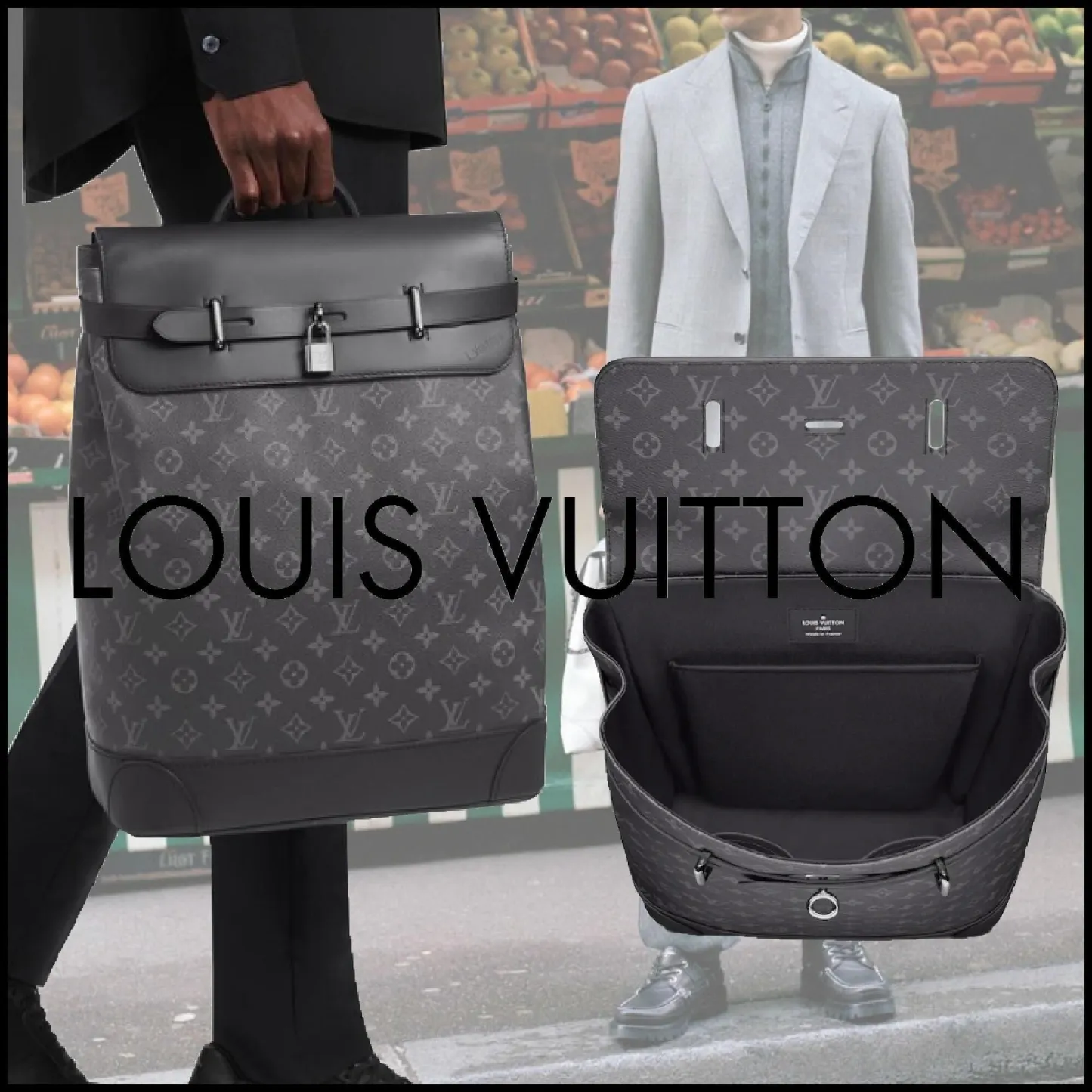 直営店★Louis Vuitton★スティーマー・バックパック