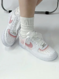 Nike Air Force 1 Low The Name of the Rose Silk Satin Custom