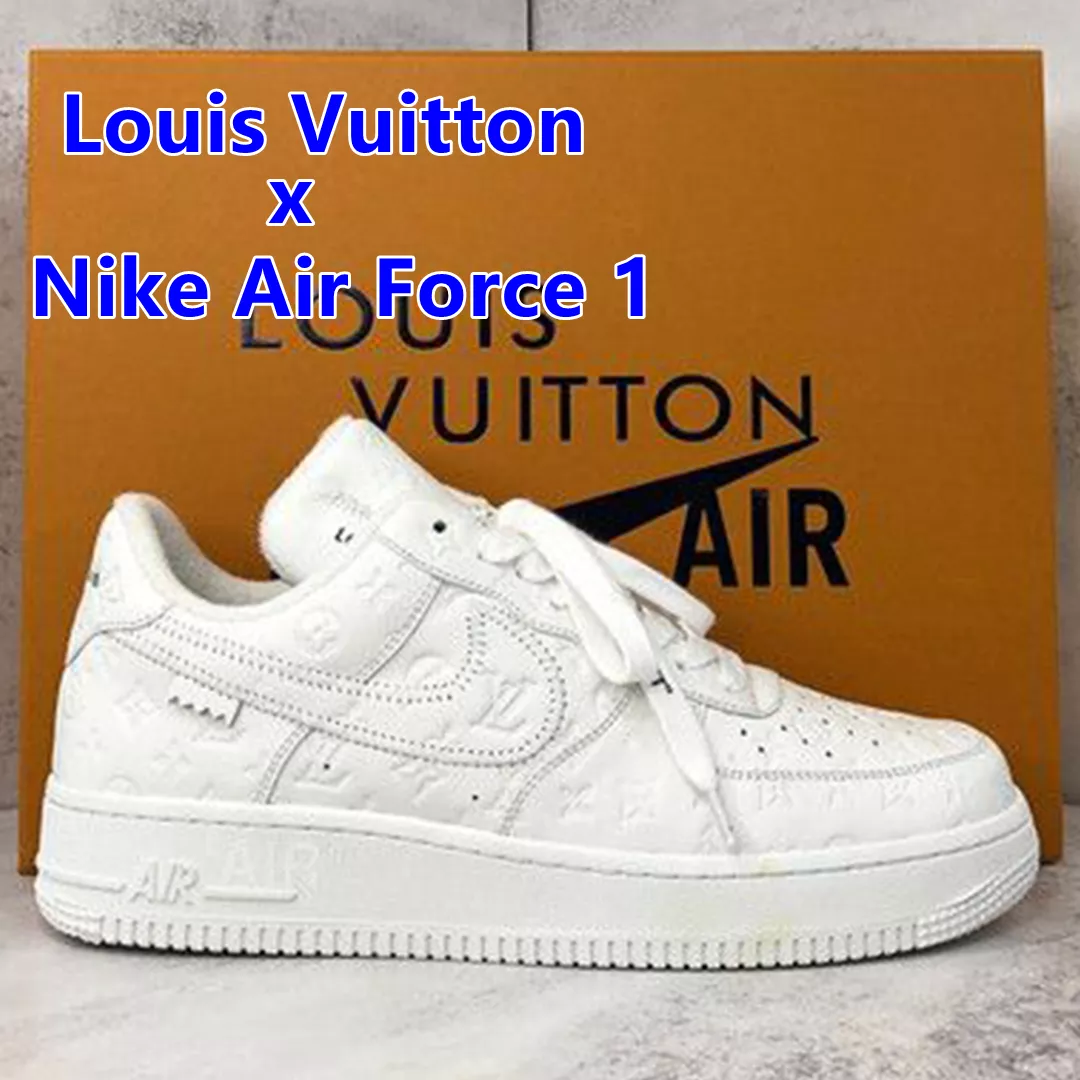 SS-22 LOUIS VUITTON X NIKE AIR FORCE 1 【本物保証】【代金引換】