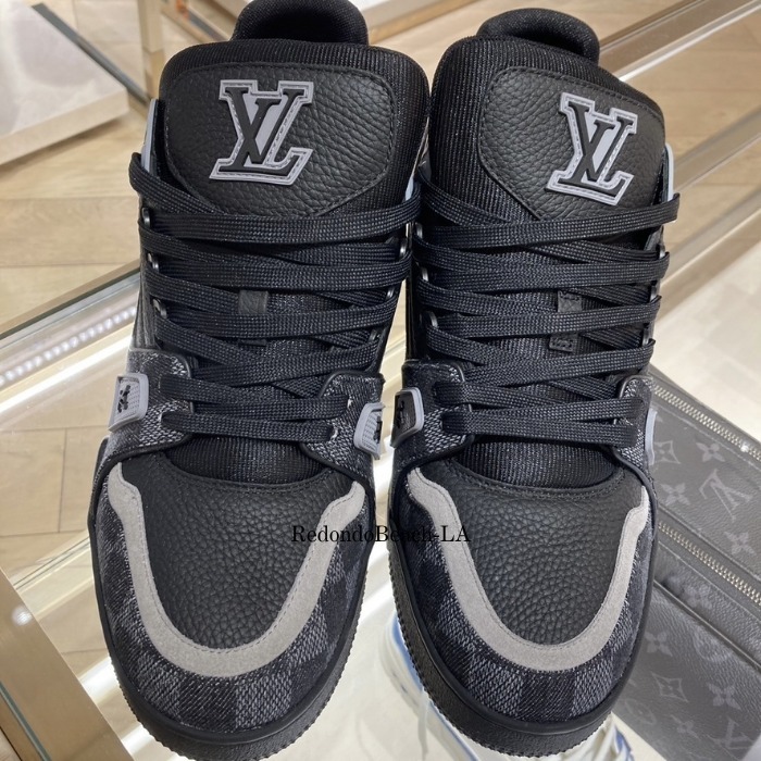 【お洒落ブラック】★LOUIS VUITTON★Trainer スニーカー
