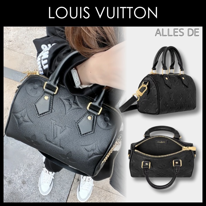 【大人気アンプラントレザー！】LOUIS VUITTON ナノ スピーディ