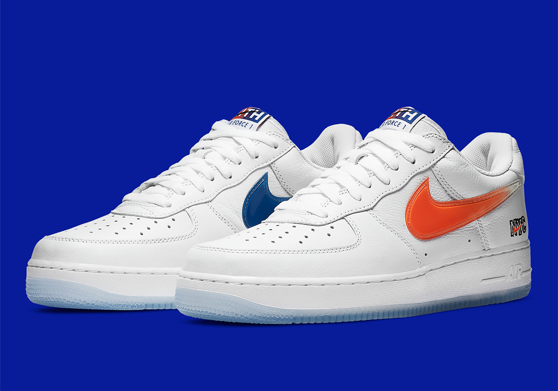 トリプルコラボ激レア!Kith×NBA×NIKE Air Force 1 NYC Knicks