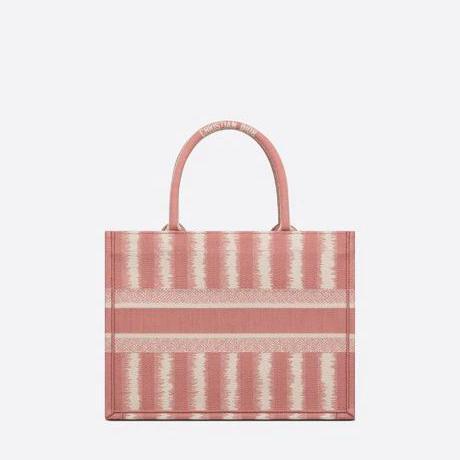 BOOK TOTE スモールバッグ D-Stripes エンブロイダリー 3色