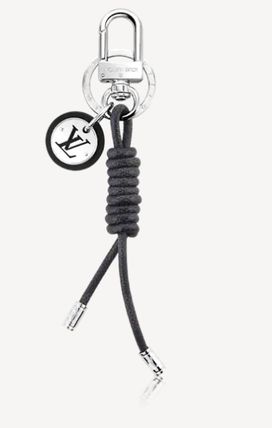 国内発・無関税LV キーホルダー・レザーロープ