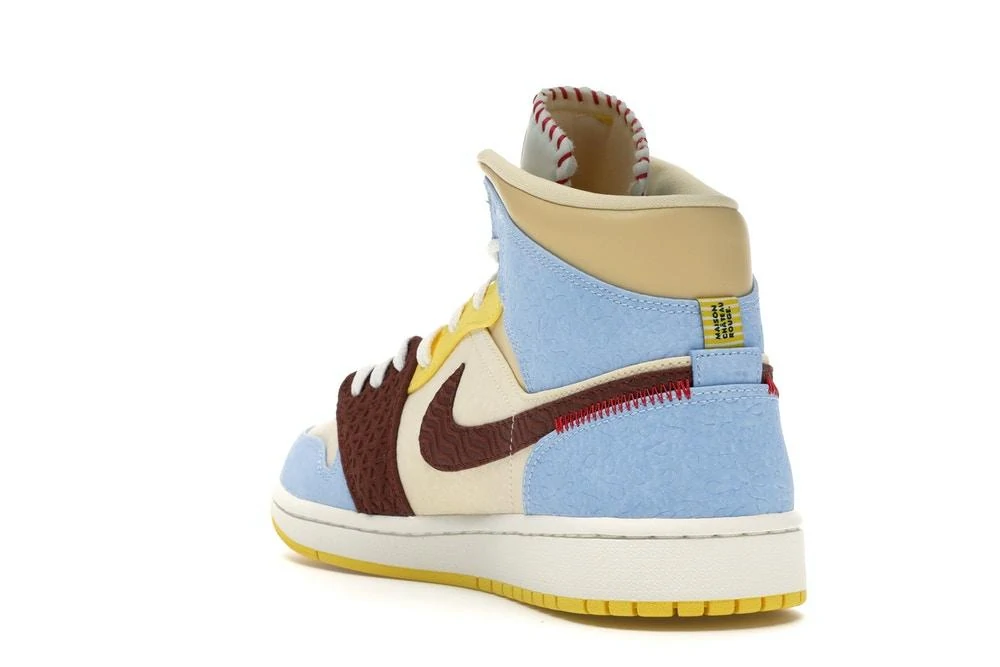 【送料無料】Air Jordan 1 Mid SE Fearless Maison Chateau Rouge【代金引換】