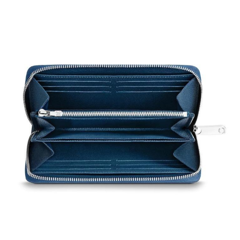 ☆新品ラウンドファスナー長財布 エピ ジッピーオーガナイザー ネイビー