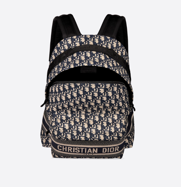 TRAVEL バックパックディオール オブリーク テクニカルファブリック