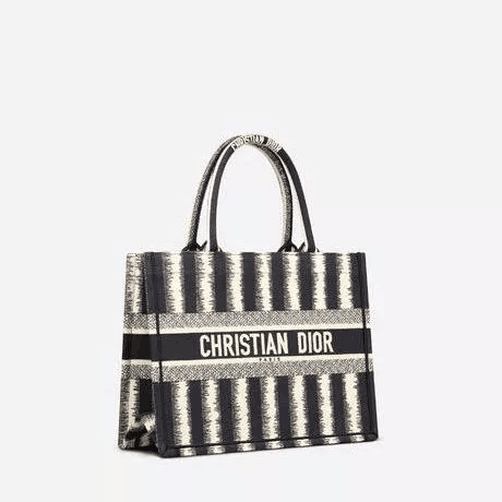 BOOK TOTE スモールバッグ D-Stripes エンブロイダリー 3色