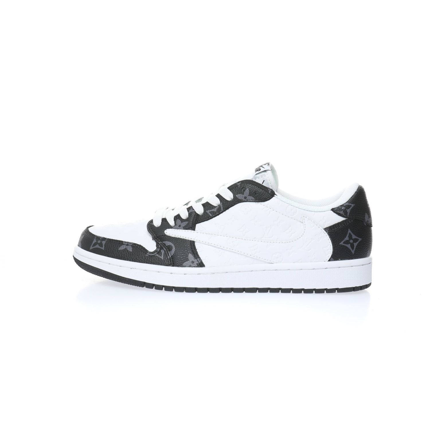 【日本未入荷】Louis Vuitton x Travis Scott x Nike Air Jordan 1 Low OG SP"Damier Azur/LV Monogram"【正規品】[代金引換]