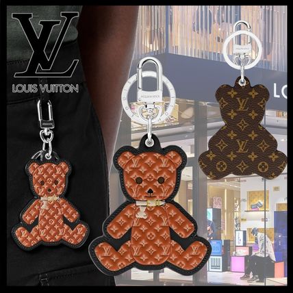 【大人気】Louis Vuitton☆ポルト クレ・テディベア キーリング