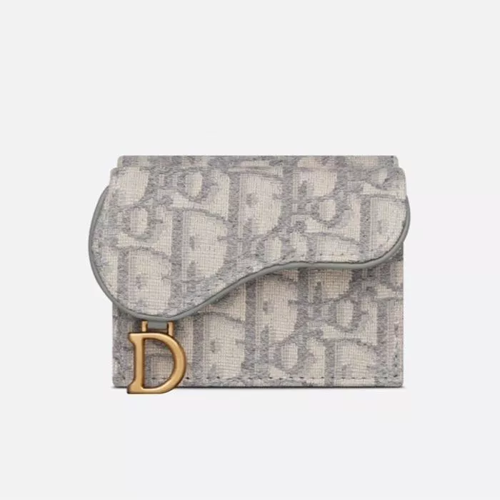 【Dior】国内発送 ディオール SADDLE コンパクトウォレット 財布