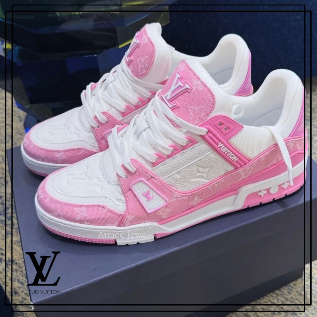 すぐ届く＊国内発送【Louis Vuitton】LV トレーナー スニーカー