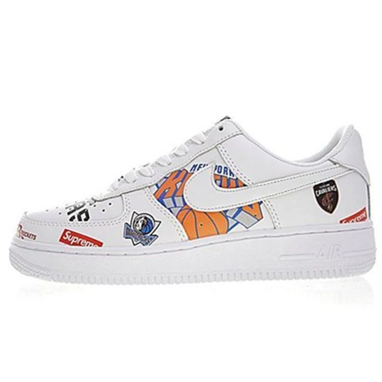 【送料無料】【代金引換】 Supreme x NBA x Nike Air Force 1 Low 07 'WHITE' 【正規品】