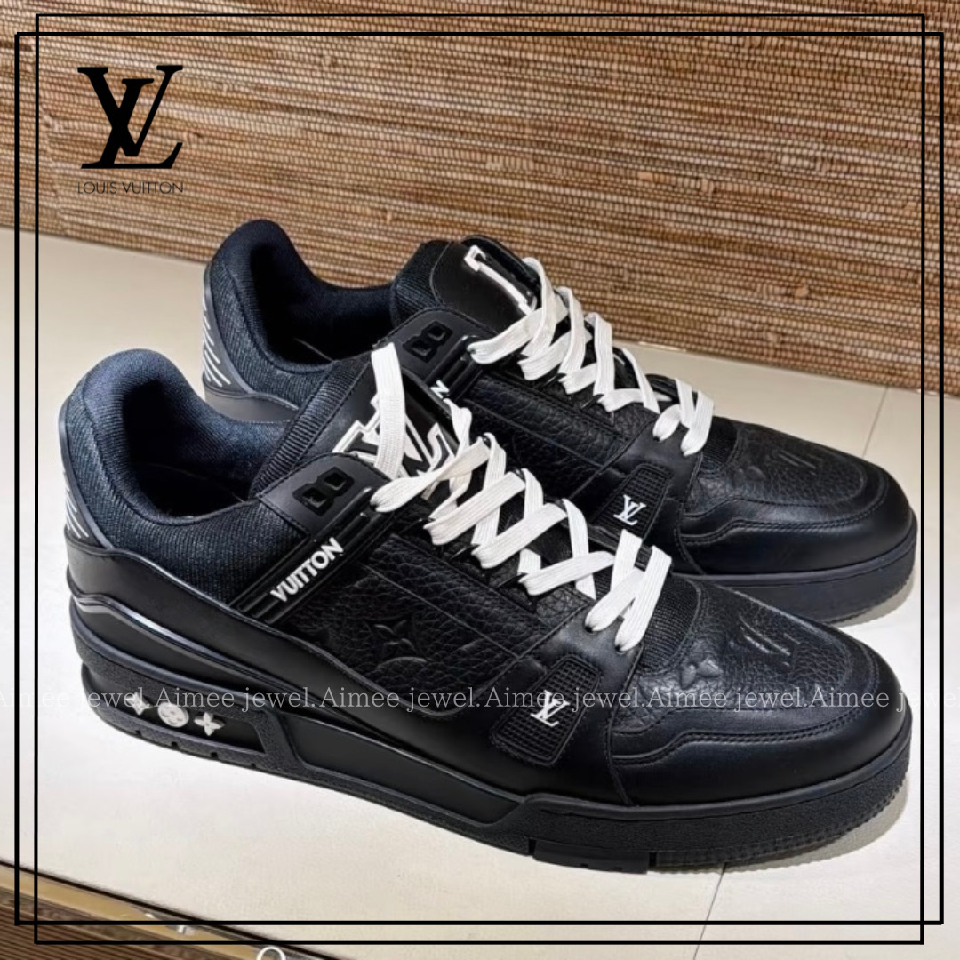 国内発送＊すぐ届く【Louis Vuitton】LV トレイナー スニーカー