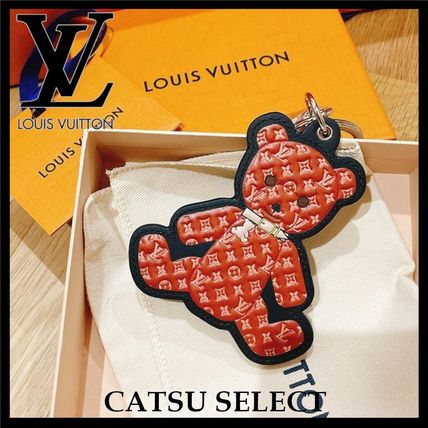 【大人気】Louis Vuitton☆ポルト クレ・テディベア キーリング