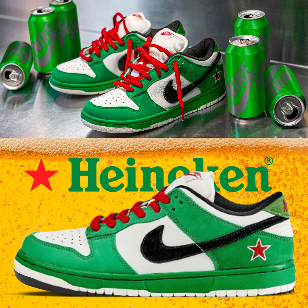 ★ Nike ★ Nike Dunk SB Low Heineken