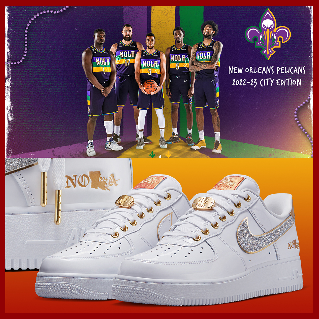 ◆送料無料◆大人気◆NIKE AIR FORCE 1 LOW NOLA◆正規品◆