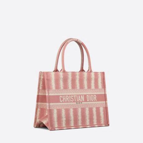 BOOK TOTE スモールバッグ D-Stripes エンブロイダリー 3色