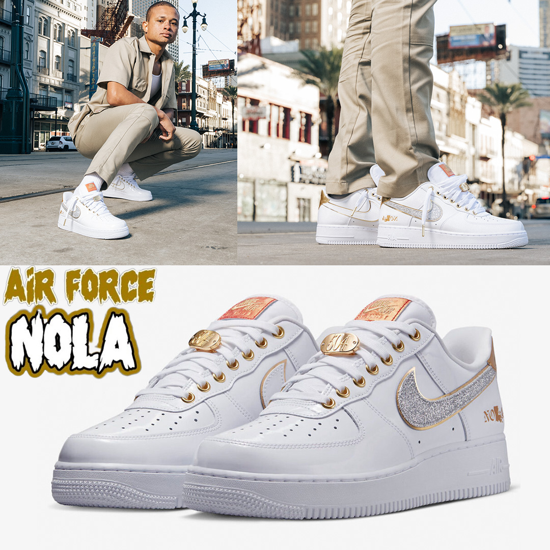 ★日本未発売★海外限定★NIKE AIR FORCE 1 LOW NOLA◆正規品◆
