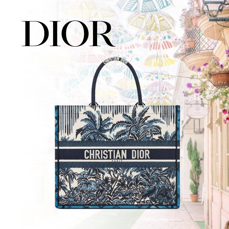 BOOK TOTE Palms エンブロイダリー