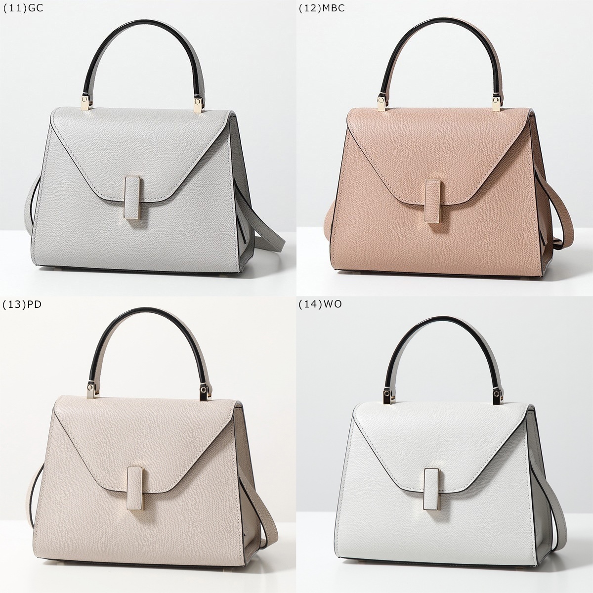 Valextra ハンドバッグ V5E36 028000W OC Mini ショルダーバッグ