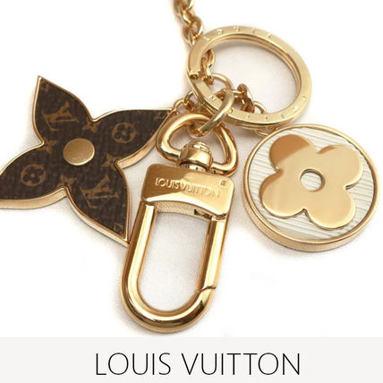 ギフトに》LOUIS VUITTON /LVロゴ キーホルダー バッグチャーム