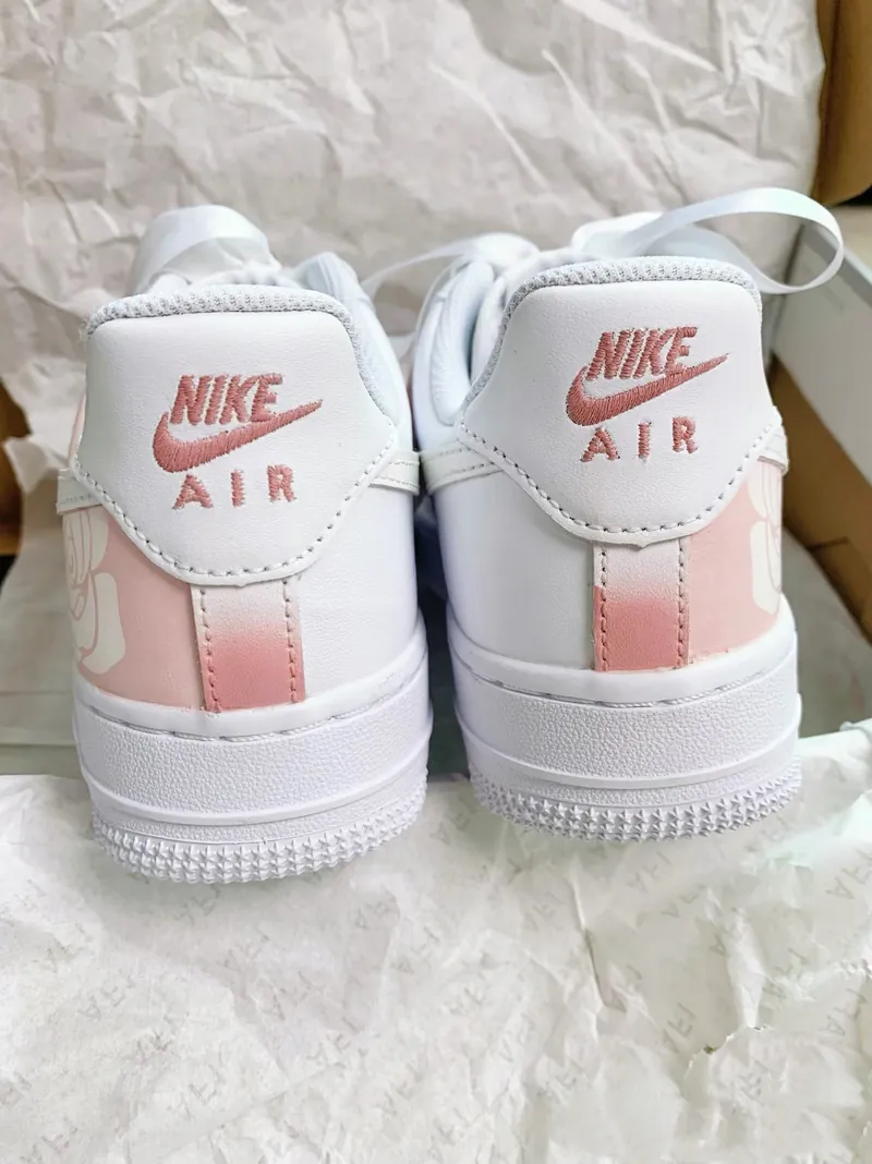 Nike Air Force 1 Low The Name of the Rose Silk Satin Custom