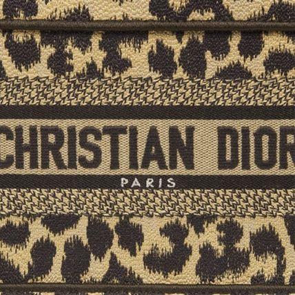 国内発☆人気 レオパード柄♪BOOK TOTE ミニバッグ