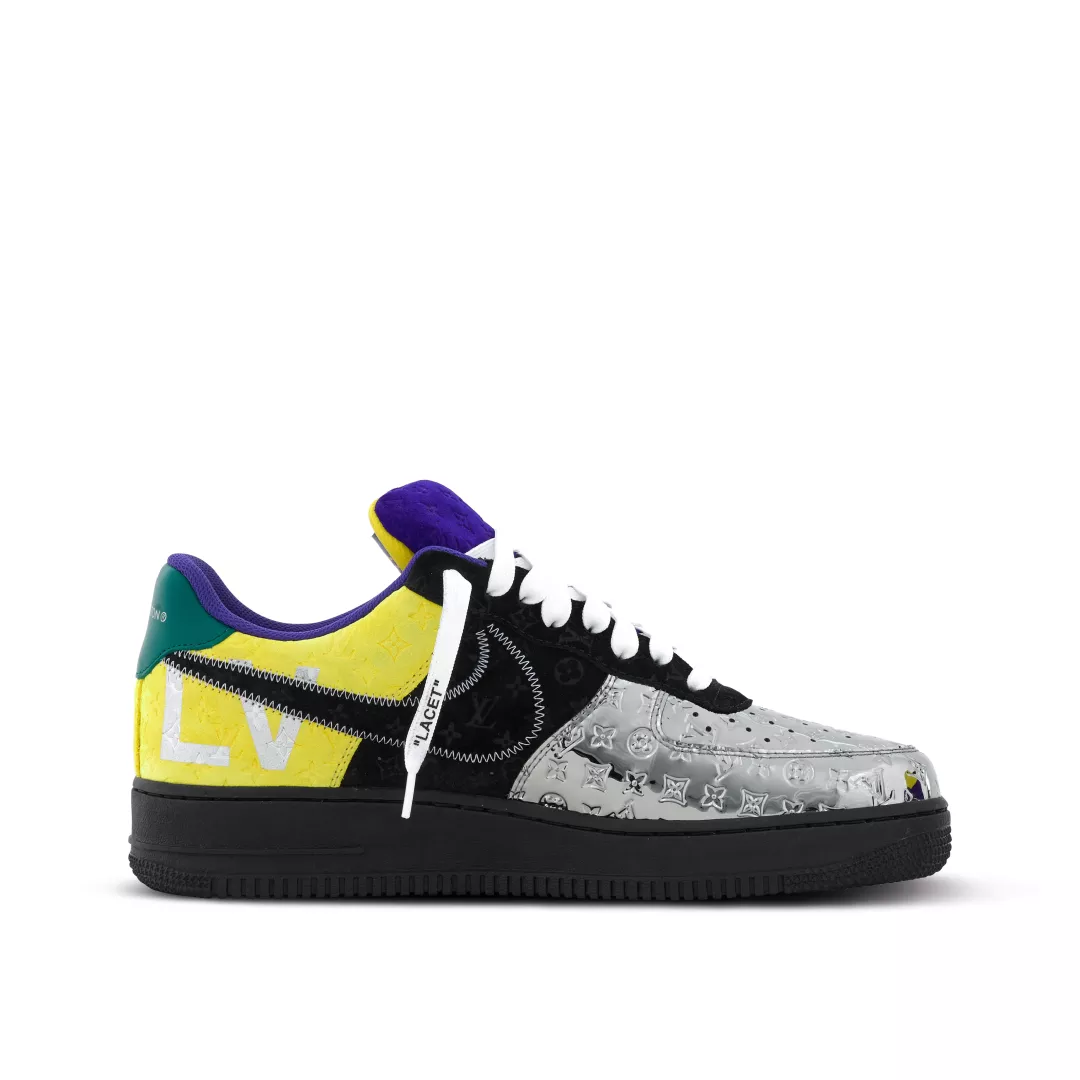 【新商品発売】【今年の新商品】LOUIS VUITTON NIKE AIR FORCE 1 LOW BY VIRGIL ABLOH BLAC