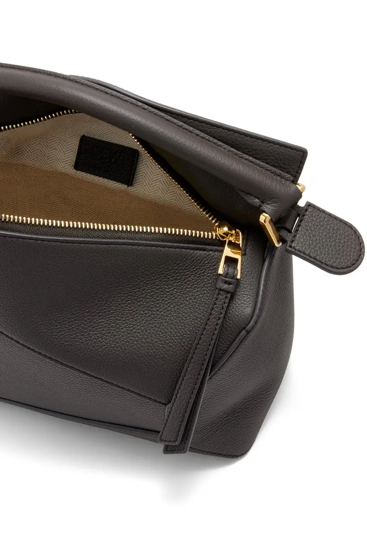 パズルバッグ スモール (ソフトグレインカーフ)