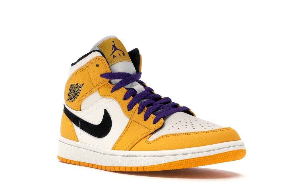 【送料無料】Air Jordan 1 Mid SE Lakers【代金引換】