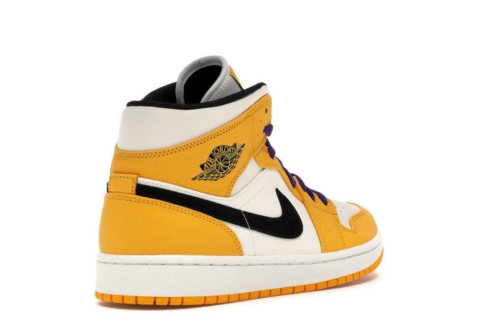【送料無料】Air Jordan 1 Mid SE Lakers【代金引換】