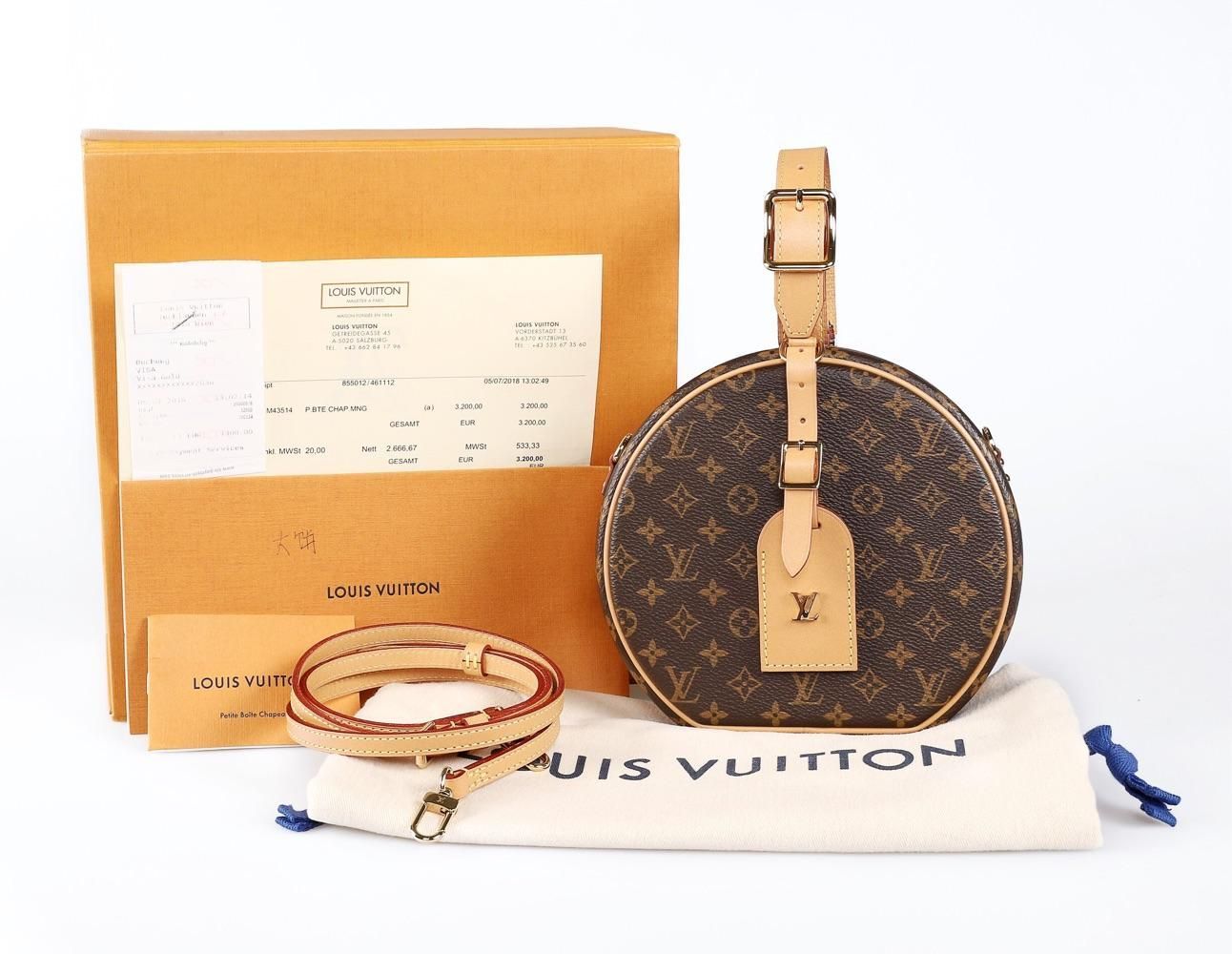 （ルイヴィトン）BOITE CHAPEAU SOUPLEハンドバッグ