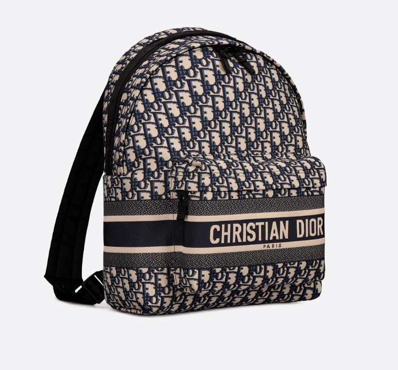 TRAVEL バックパックディオール オブリーク テクニカルファブリック