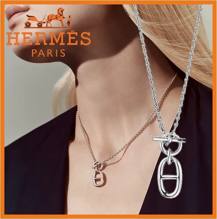 大人気で入手困難【HERMES】シェーヌダンクル ネックレス