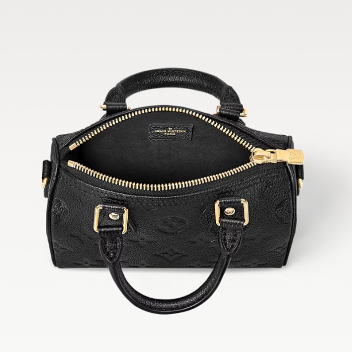 【大人気アンプラントレザー！】LOUIS VUITTON ナノ スピーディ