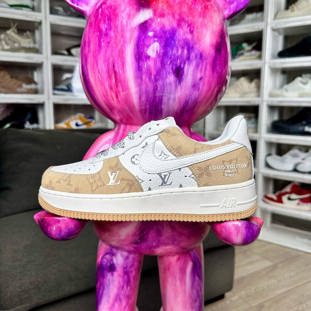 Louis Vuitton x Nike Air Jordan 1 Low カウボーイ3色