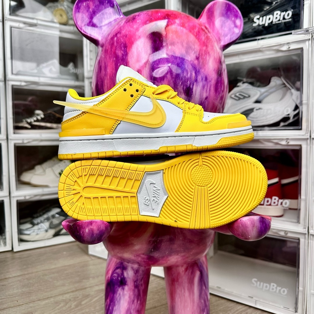 日本未入荷！Nike Dunk SB Flying Kick White-yellow